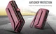 CaseMe C36 Samsung Galaxy S24 Hoesje Zipper Book Case Rood afbeelding 8