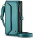 CaseMe C36 Samsung Galaxy S24 Hoesje Zipper Book Case Blauw afbeelding 1