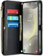 CaseMe C36 Samsung Galaxy S24 Plus Hoesje Zipper Book Case Zwart afbeelding 12