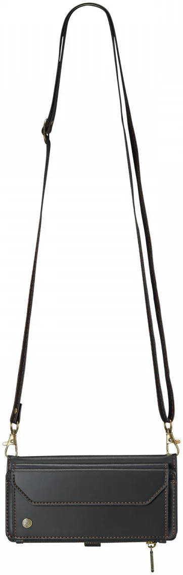 CaseMe C36 Samsung Galaxy S24 Plus Hoesje Zipper Book Case Zwart afbeelding 4