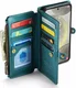 CaseMe C36 Samsung Galaxy S24 Plus Hoesje Zipper Book Case Blauw afbeelding 16