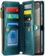 CaseMe C36 Samsung Galaxy S24 Plus Hoesje Zipper Book Case Blauw afbeelding 3