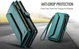 CaseMe C36 Samsung Galaxy S24 Plus Hoesje Zipper Book Case Blauw afbeelding 8