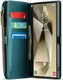 CaseMe C36 Samsung Galaxy S24 Ultra Hoesje Zipper Book Case Blauw afbeelding 12