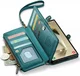 CaseMe C36 Samsung Galaxy S24 Ultra Hoesje Zipper Book Case Blauw afbeelding 7
