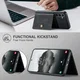 CaseMe JH-01 Samsung Galaxy S24 Hoesje Magnetische Kaarthouder Zwart afbeelding 7