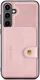 CaseMe JH-01 Samsung Galaxy S24 Hoesje Magnetische Kaarthouder Roze afbeelding 15