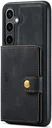 CaseMe Samsung Galaxy S24 Plus Hoes Magnetische Kaarthouder Zwart