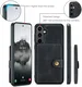 CaseMe Samsung Galaxy S24 Plus Hoes Magnetische Kaarthouder Zwart afbeelding 11