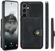 CaseMe Samsung Galaxy S24 Plus Hoes Magnetische Kaarthouder Zwart afbeelding 25