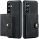 CaseMe Samsung Galaxy S24 Plus Hoes Magnetische Kaarthouder Zwart afbeelding 5