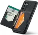 CaseMe Samsung Galaxy S24 Plus Hoes Magnetische Kaarthouder Zwart afbeelding 8