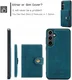 CaseMe Samsung Galaxy S24 Plus Hoes Magnetische Kaarthouder Blauw afbeelding 11