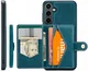 CaseMe Samsung Galaxy S24 Plus Hoes Magnetische Kaarthouder Blauw afbeelding 4