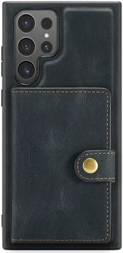 CaseMe Samsung Galaxy S24 Ultra Hoes Magnetische Kaarthouder Zwart afbeelding 17