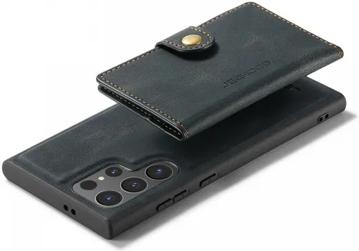 CaseMe Samsung Galaxy S24 Ultra Hoes Magnetische Kaarthouder Zwart afbeelding 19