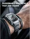 SUPCASE UB - Stalen Apple Watch 45MM / 44MM Case met Schakelband - Zilver afbeelding 8