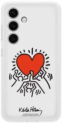 Origineel Samsung Galaxy S24 Hoesje FlipSuit Case Keith Haring Kaart afbeelding