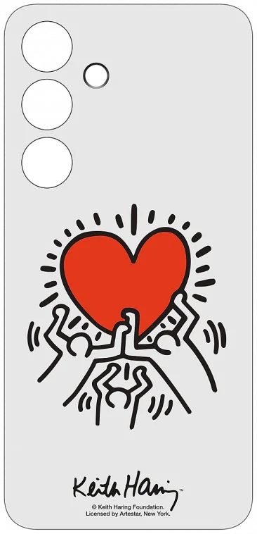 Origineel Samsung Galaxy S24 Hoesje FlipSuit Case Keith Haring Kaart afbeelding 4