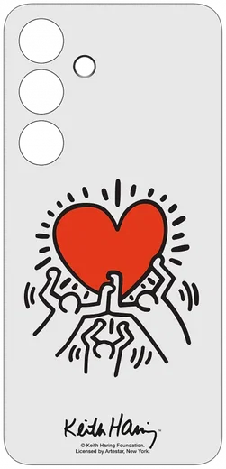 Origineel Samsung Galaxy S24 Hoesje FlipSuit Case Keith Haring Kaart afbeelding 4