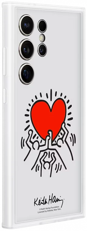 Origineel Samsung Galaxy S24 Ultra Hoesje FlipSuit Case Keith Haring afbeelding 2