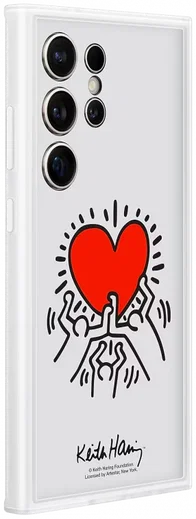 Origineel Samsung Galaxy S24 Ultra Hoesje FlipSuit Case Keith Haring afbeelding 2