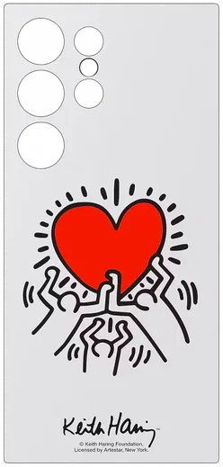 Origineel Samsung Galaxy S24 Ultra Hoesje FlipSuit Case Keith Haring afbeelding 4