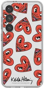 Origineel Samsung Galaxy S24 FlipSuit Plaatje Keith Haring Heart