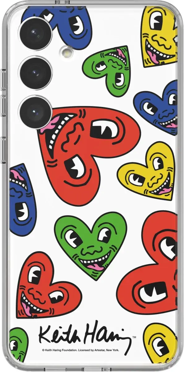 Origineel Samsung Galaxy S24 Plus FlipSuit Plaatje Keith Haring Heart afbeelding 1