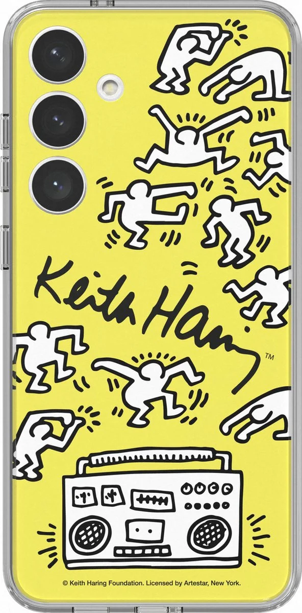 Origineel Samsung Galaxy S24 FlipSuit Plaatje Keith Haring Dance afbeelding 1