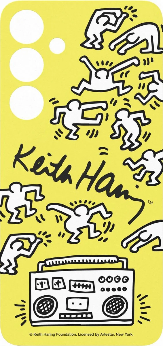 Origineel Samsung Galaxy S24 FlipSuit Plaatje Keith Haring Dance afbeelding 2