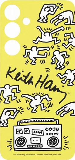 Origineel Samsung Galaxy S24 FlipSuit Plaatje Keith Haring Dance afbeelding 2