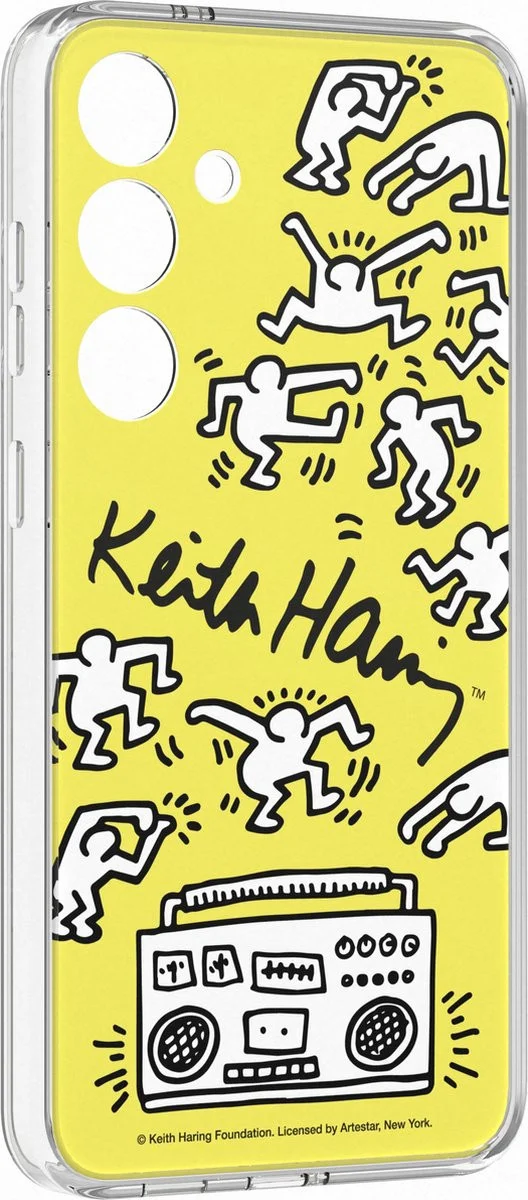 Origineel Samsung Galaxy S24 FlipSuit Plaatje Keith Haring Dance afbeelding 3