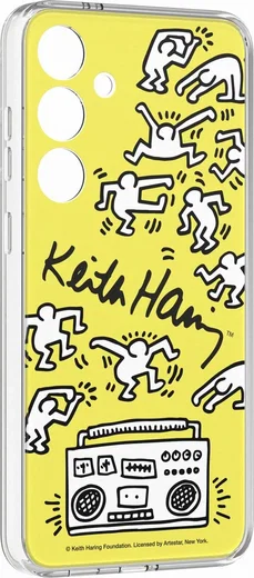 Origineel Samsung Galaxy S24 FlipSuit Plaatje Keith Haring Dance afbeelding 3