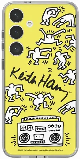 Origineel Samsung Galaxy S24 Plus FlipSuit Plaatje Keith Haring Dance afbeelding 1
