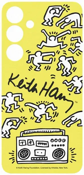 Origineel Samsung Galaxy S24 Plus FlipSuit Plaatje Keith Haring Dance afbeelding 2