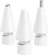Replacement Plastic en Metalen Tips voor Apple Pencil 1 / 2 Wit 3-Pack afbeelding 1