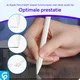 Replacement Plastic en Metalen Tips voor Apple Pencil 1 / 2 Wit 3-Pack afbeelding 5