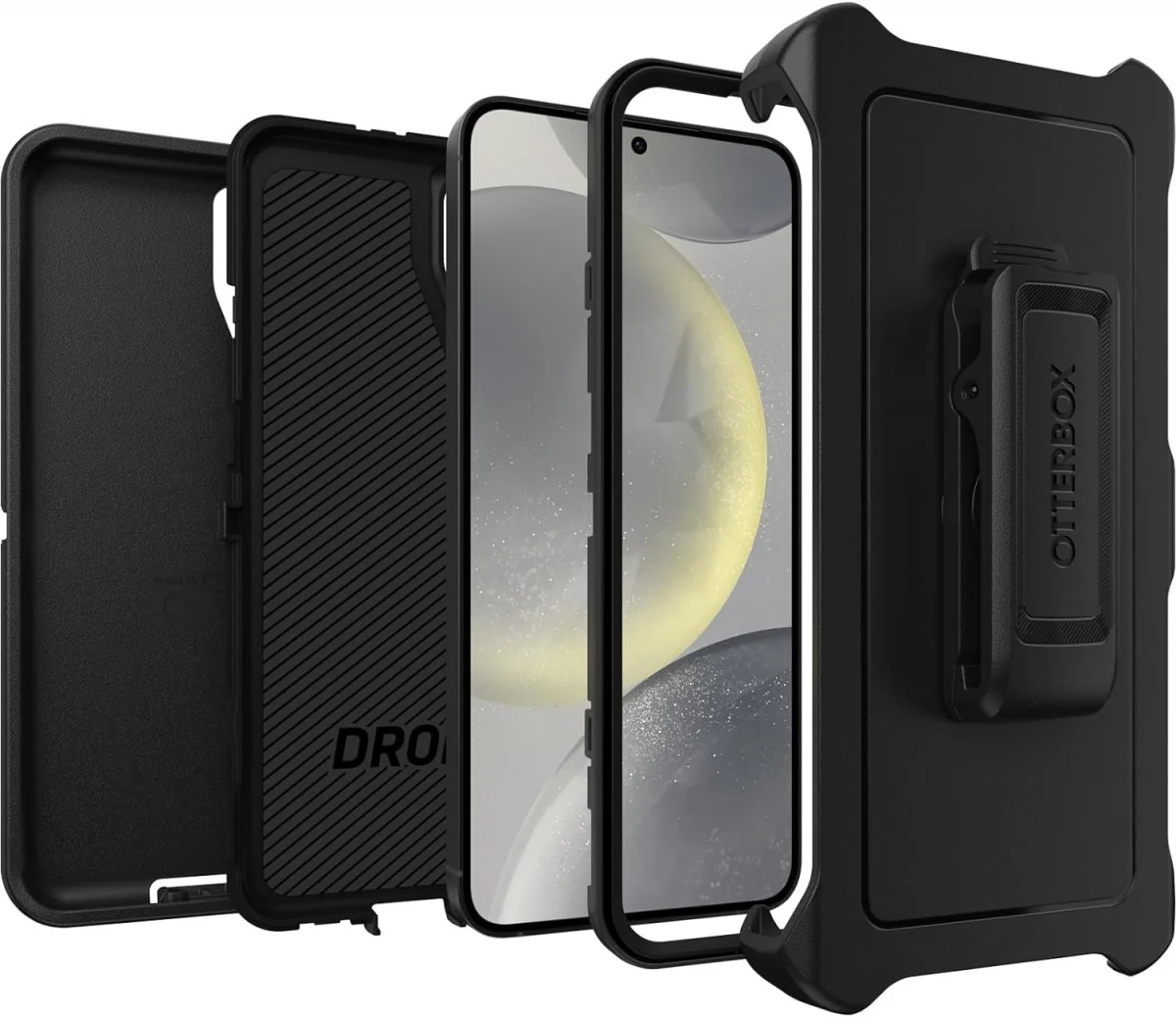 OtterBox Defender Samsung Galaxy S24 Plus Hoesje Back Cover Zwart afbeelding 2