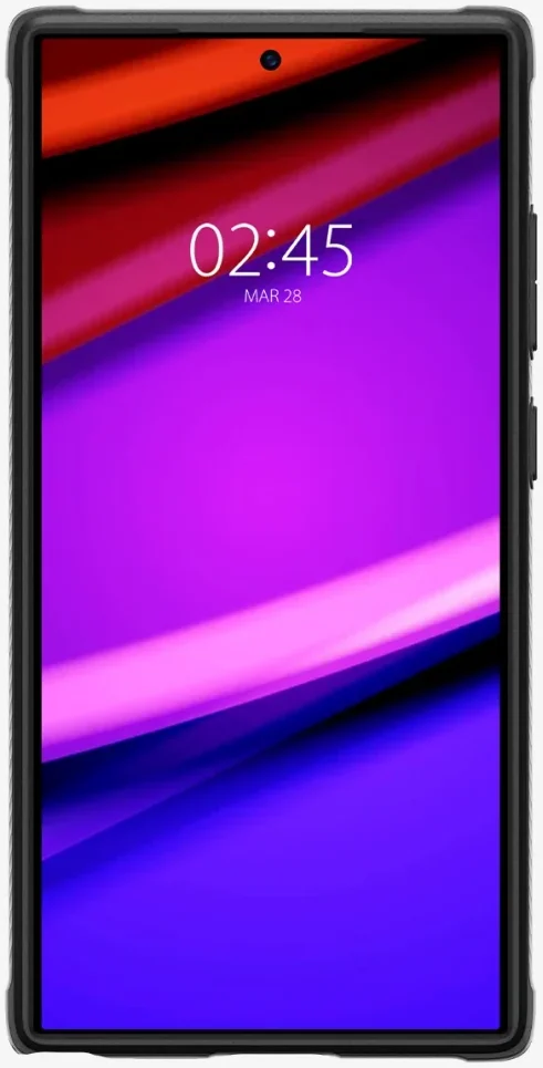 Spigen Rugged Armor Samsung Galaxy S24 Ultra Hoesje Back Cover Zwart afbeelding 9
