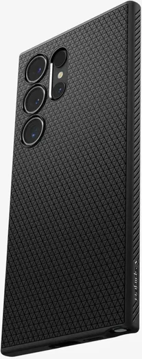 Spigen Liquid Air Samsung Galaxy S24 Ultra Hoesje Back Cover Zwart afbeelding 6