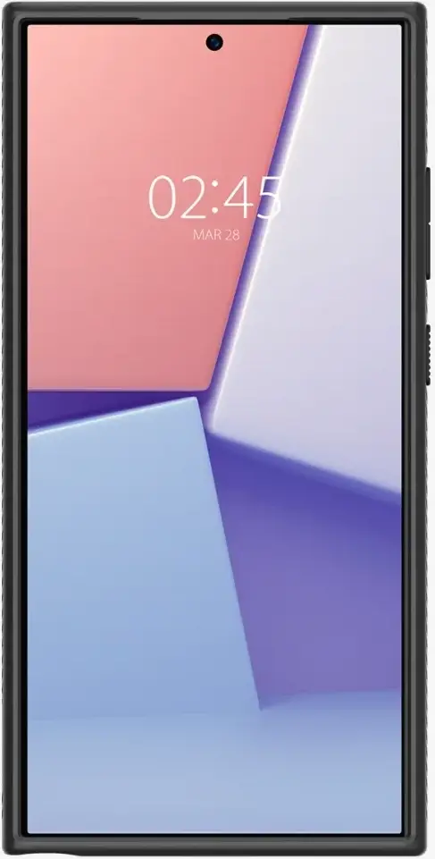 Spigen Liquid Air Samsung Galaxy S24 Ultra Hoesje Back Cover Zwart afbeelding 7