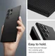 Spigen Liquid Air Samsung Galaxy S24 Ultra Hoesje Back Cover Zwart afbeelding 14