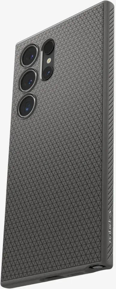 Spigen Liquid Air Samsung Galaxy S24 Ultra Hoesje Back Cover Grijs afbeelding 6