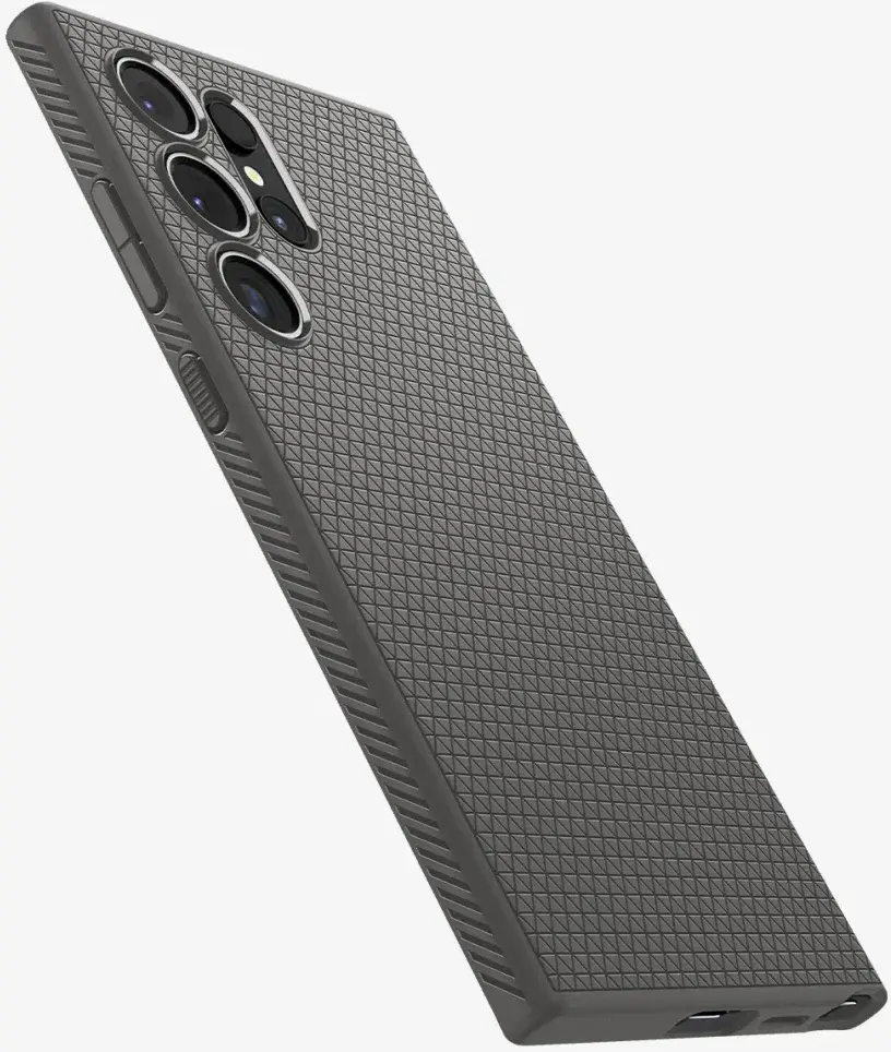 Spigen Liquid Air Samsung Galaxy S24 Ultra Hoesje Back Cover Grijs afbeelding 8