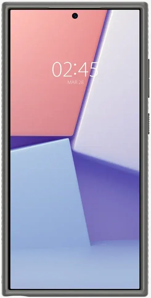 Spigen Liquid Air Samsung Galaxy S24 Ultra Hoesje Back Cover Grijs afbeelding 9