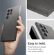 Spigen Liquid Air Samsung Galaxy S24 Ultra Hoesje Back Cover Grijs afbeelding 14