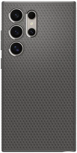 Spigen Liquid Air Samsung Galaxy S24 Ultra Hoesje Back Cover Grijs afbeelding 2