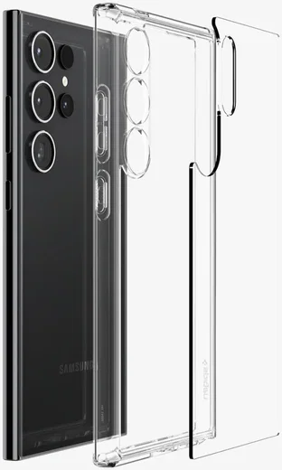 Spigen Ultra Hybrid Samsung S24 Ultra Hoesje Back Cover Transparant afbeelding 4