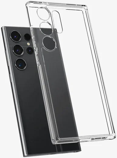 Spigen Ultra Hybrid Samsung S24 Ultra Hoesje Back Cover Transparant afbeelding 3